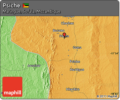 Political Map of Psiche