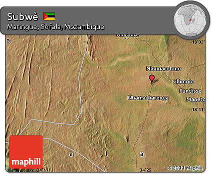 Satellite Map of Subwè