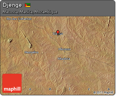 Satellite Map of Djenge