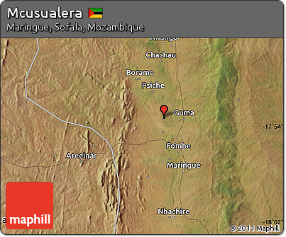 Satellite Map of Mcusualera
