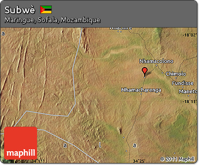 Satellite Map of Subwè