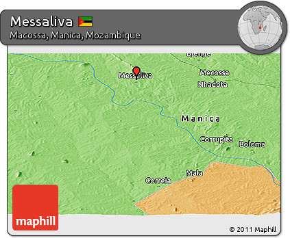 Political Panoramic Map of Messaliva