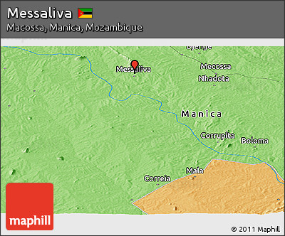 Political Panoramic Map of Messaliva