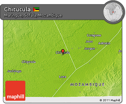 Physical 3D Map of Chitucula