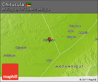 Physical 3D Map of Chitucula