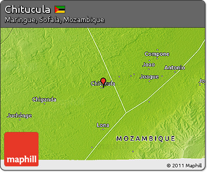 Physical 3D Map of Chitucula