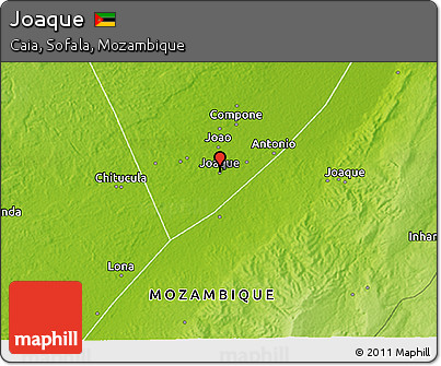 Physical 3D Map of Joaque