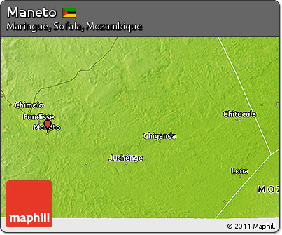 Physical 3D Map of Maneto