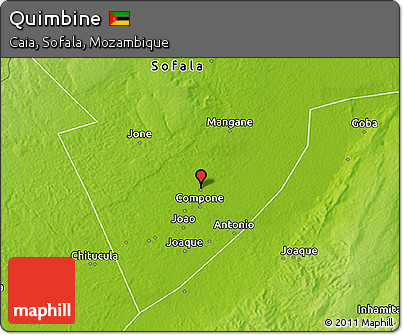Physical 3D Map of Quimbine