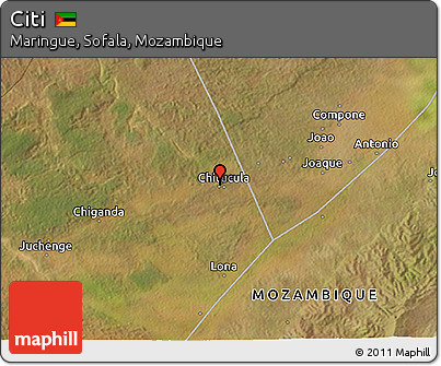 Satellite 3D Map of Citi