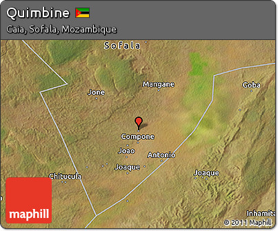 Satellite 3D Map of Quimbine
