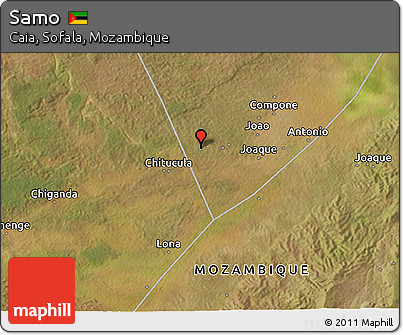 Satellite 3D Map of Samo