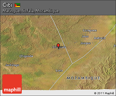 Satellite 3D Map of Citi