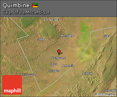 Satellite 3D Map of Quimbine