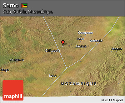 Satellite 3D Map of Samo
