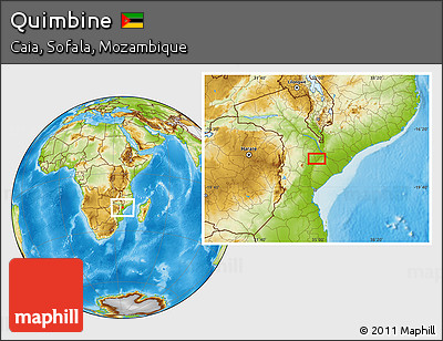 Physical Location Map of Quimbine