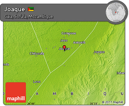 Physical Map of Joaque