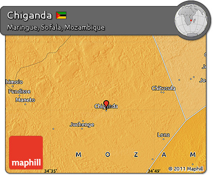 Political Map of Chiganda