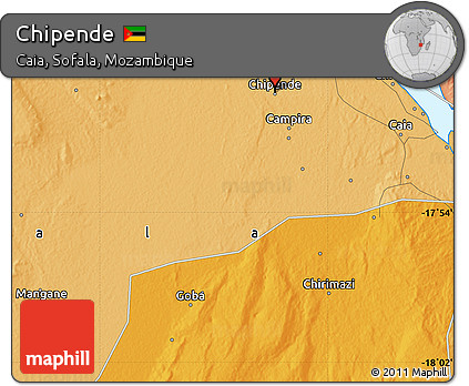 Political Map of Chipende