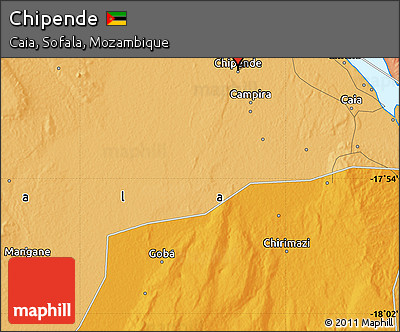 Political Map of Chipende