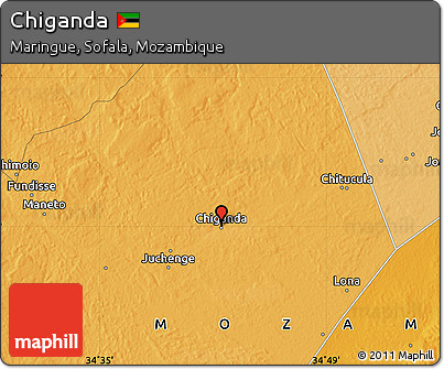 Political Map of Chiganda