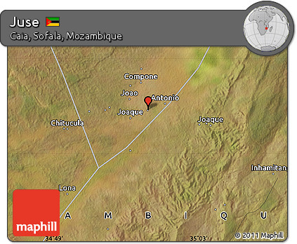 Satellite Map of Juse
