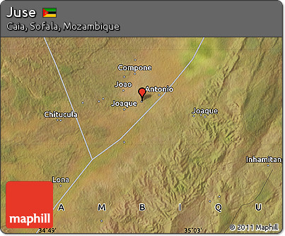 Satellite Map of Juse
