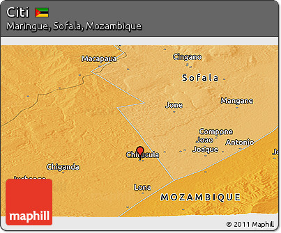 Political Panoramic Map of Citi