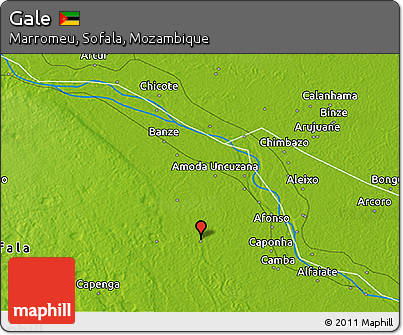 Physical 3D Map of Gale