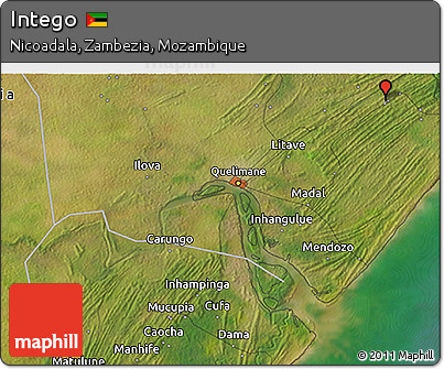 Satellite 3D Map of Intego