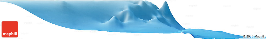 Shaded Relief Horizon Map of the Area around 18° 1' 4" S, 37° 19' 30" W Shaded Relief Horizon Map of the Area around 18° 1' 4" S, 37° 19' 30" W