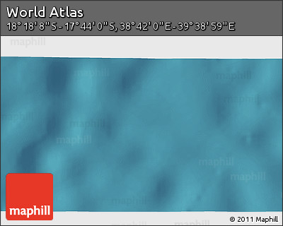 Satellite 3D Map of the Area around 18° 1' 4" S, 39° 10' 29" E