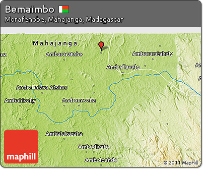Physical 3D Map of Bemaimbo