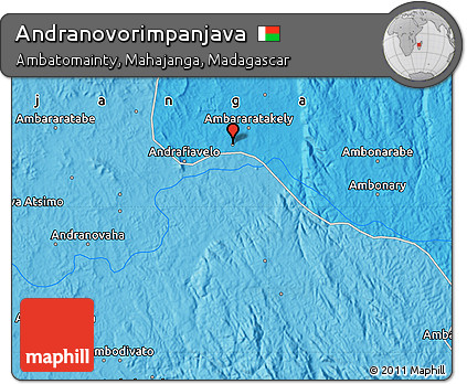 Political Map of Andranovorimpanjava