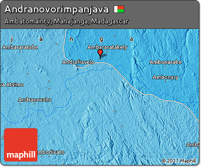 Political Map of Andranovorimpanjava