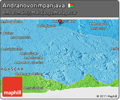 Political Panoramic Map of Andranovorimpanjava