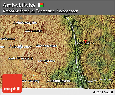 Satellite 3D Map of Ambokiloha