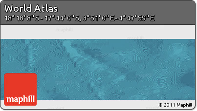 Satellite Panoramic Map of the Area around 18° 1' 4" S, 4° 19' 30" E