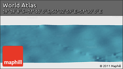 Satellite Panoramic Map of the Area around 18° 1' 4" S, 57° 1' 29" E