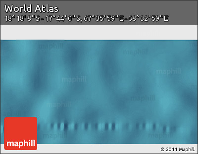 Satellite 3D Map of the Area around 18° 1' 4" S, 68° 4' 29" E