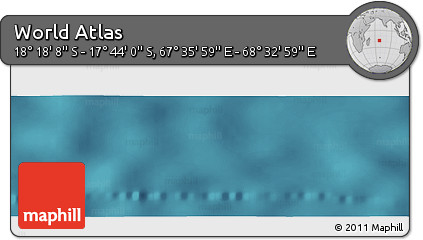 Satellite Panoramic Map of the Area around 18° 1' 4" S, 68° 4' 29" E