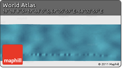 Satellite Panoramic Map of the Area around 18° 1' 4" S, 68° 4' 29" E