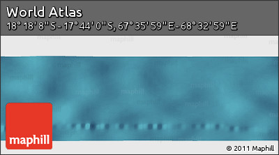 Satellite Panoramic Map of the Area around 18° 1' 4" S, 68° 4' 29" E
