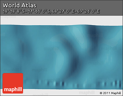 Satellite 3D Map of the Area around 18° 1' 4" S, 68° 55' 30" E
