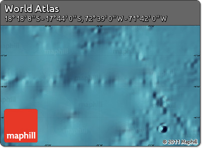Satellite Map of the Area around 18° 1' 4" S, 72° 10' 30" W