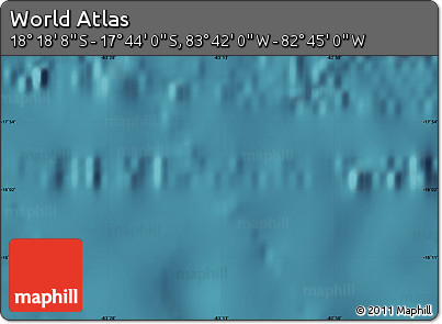 Satellite Map of the Area around 18° 1' 4" S, 83° 13' 29" W