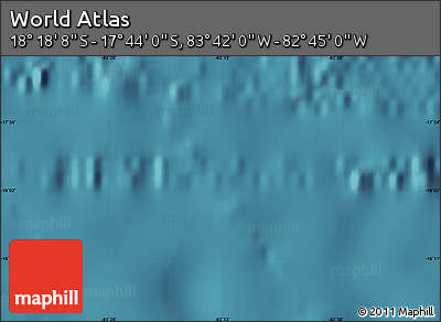 Satellite Map of the Area around 18° 1' 4" S, 83° 13' 29" W