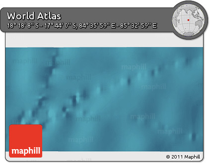 Satellite 3D Map of the Area around 18° 1' 4" S, 85° 4' 29" E