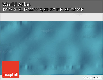 Satellite 3D Map of the Area around 18° 1' 4" S, 85° 55' 30" E