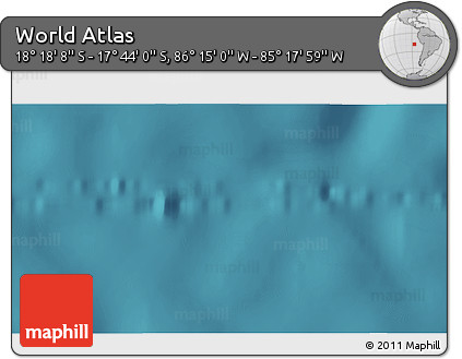 Satellite 3D Map of the Area around 18° 1' 4" S, 85° 46' 30" W